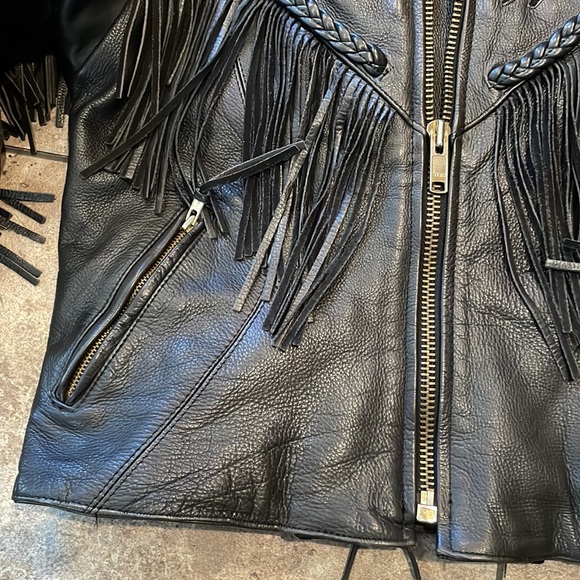 Vintage “ Hot Leathers “ women’s leather motorcycle jacket - Picture 4 of 16